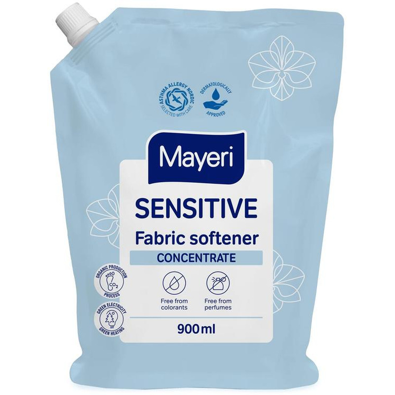 Pesuloputusvahend Mayeri Sensitive täitepakk 900ml
