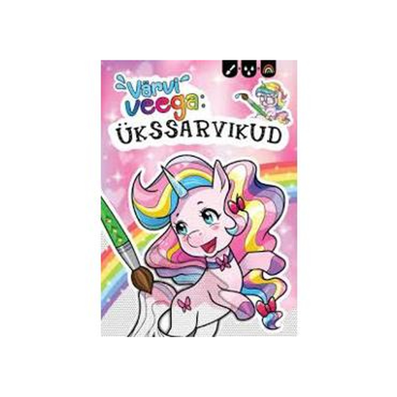 Raamat Värvi veega: ükssarvikud