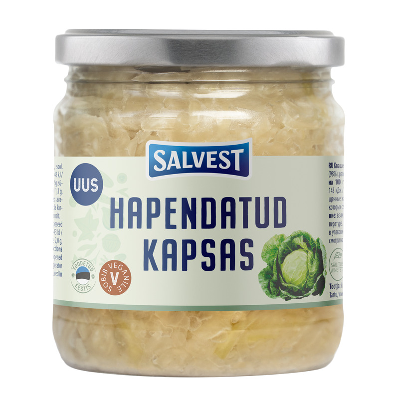 SALVEST Hapendatud kapsas 380g