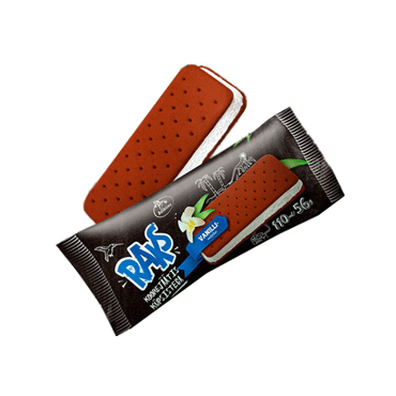 Küpsisejäätis RAKS, 56g