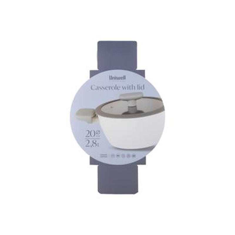 Keedupott kaanega UNIWELL 20cm 2.8L