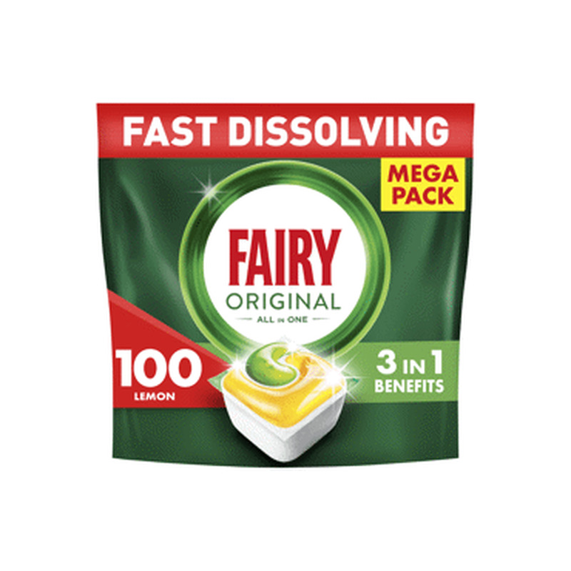 Kapslid FAIRY Ain1 Lemon 100tk