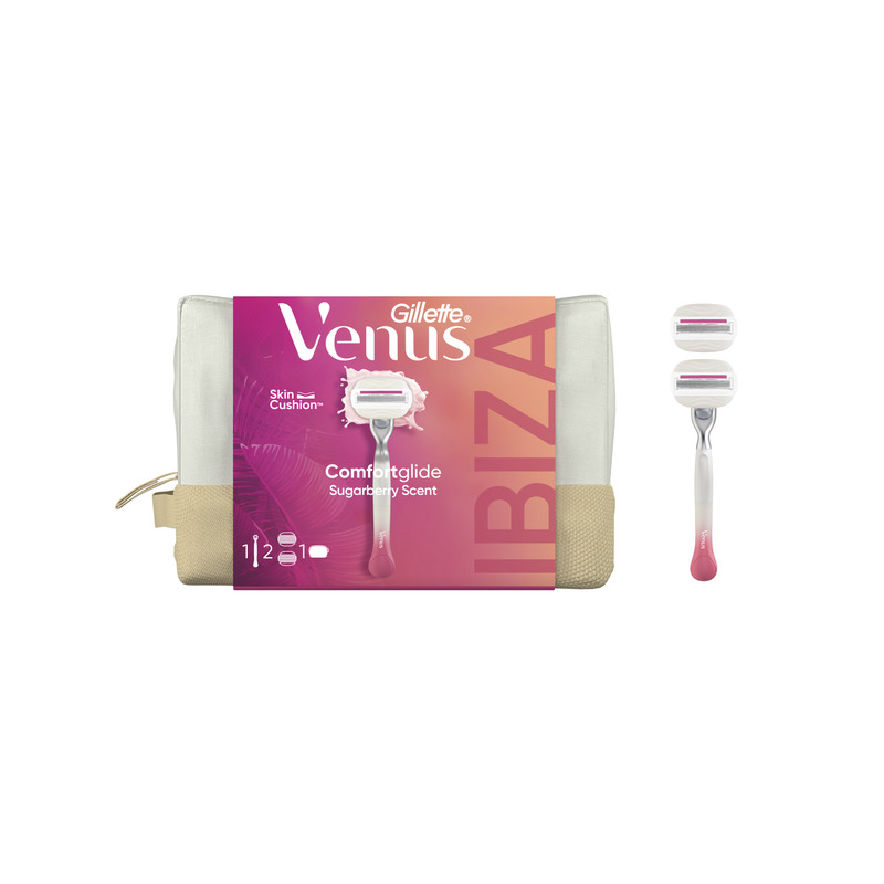 Gillette Venus Kinkekomplekt Raseerija Comfortglide + 2 Vahetustera + Kott