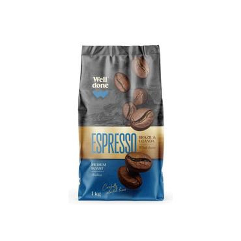 Kohvioad WELL DONE Espresso 1kg