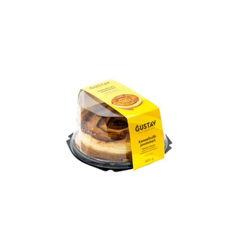 Kaneelirulli-juustutort Gustav 680g