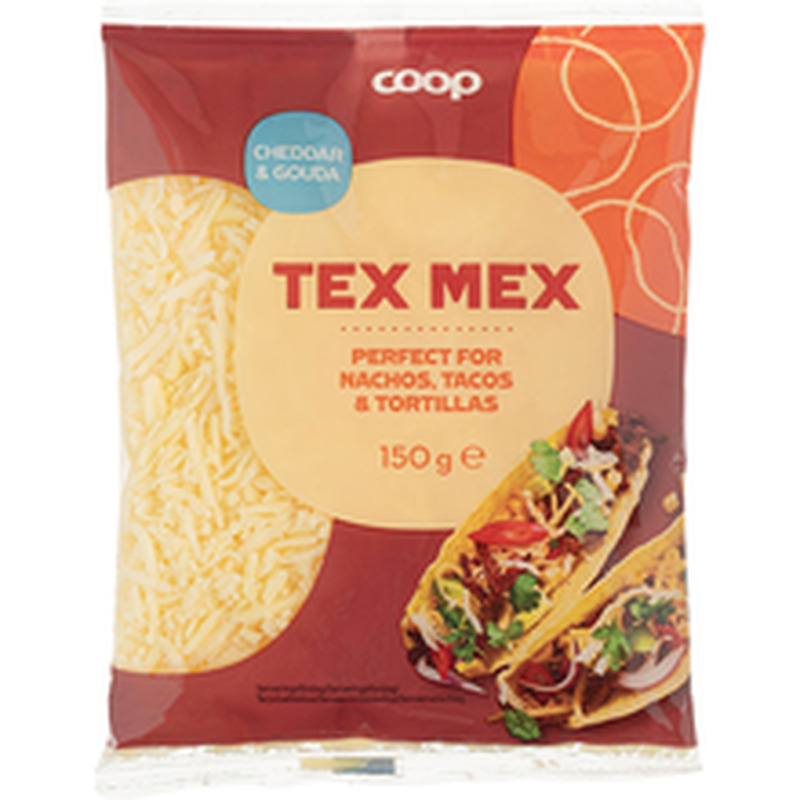 Coop Tex Mex riivjuust 31% rasva 150g