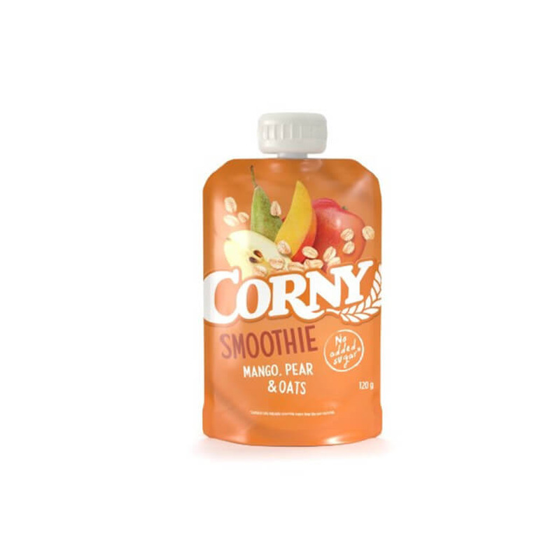 Smuuti CORNY Mango, pirni ja kaerahelvestega 120g