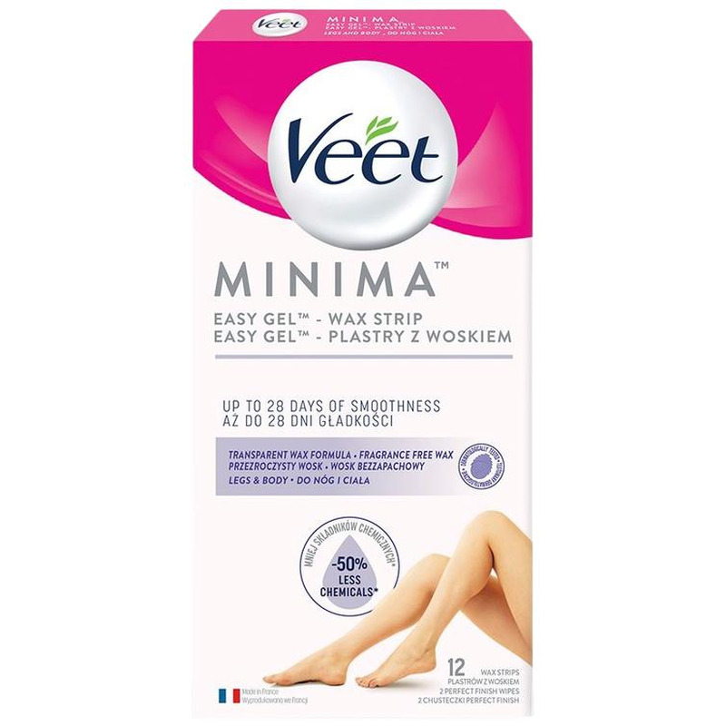 Vaharibad Minima Easy Gel lõhnatud, jalgadele ja kehale, VEET, 12 tk