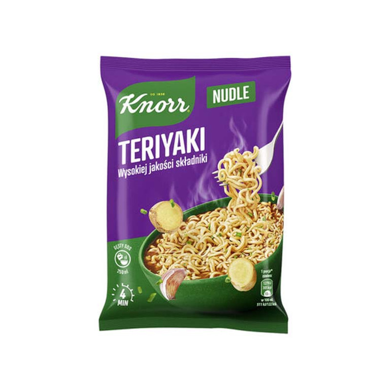 Kiirnuudlid Teriyaki, KNORR, 65 g