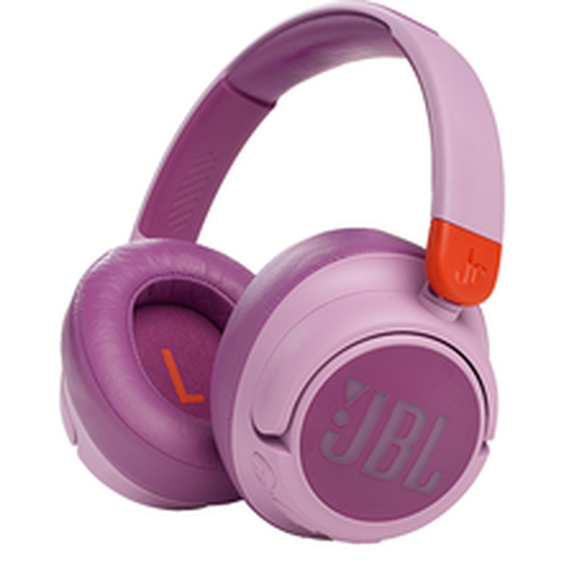 Laste kõrvaklapid JBL JR460NC BT, mürasummutavad roosa