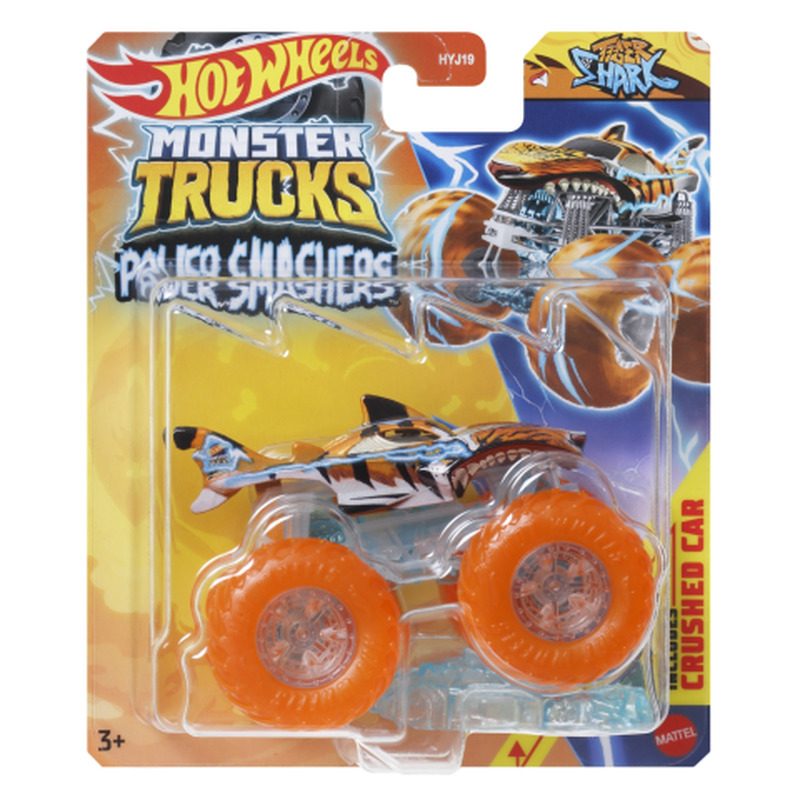 Car Hot Wheels Monster Trucks 1:64 Power Smashers HYJ19