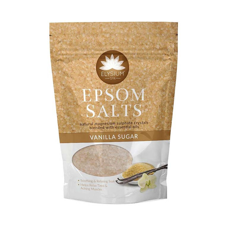 Vannisool Epsom vanilje, Elysium Spa, 450 g