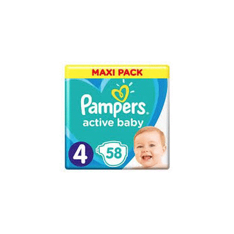 Mähkmed PAMPERS MP S4 58tk