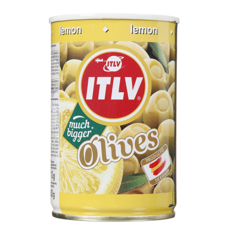 Oliivid rohelised täidetud sidruni pastaga ITLV 300g / 110g