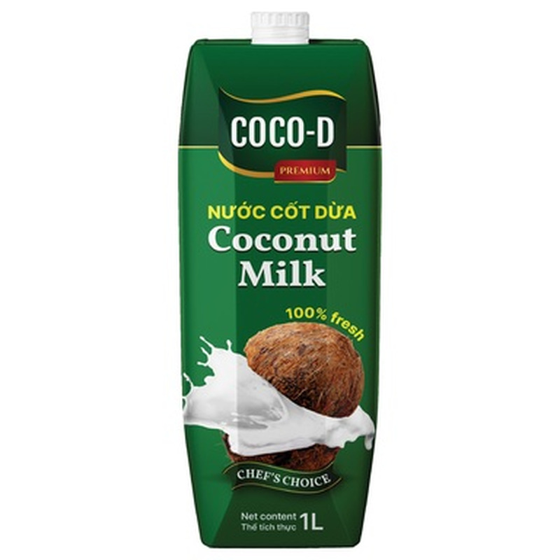 COCO-D Kookospähklikreem 17-19% 1l