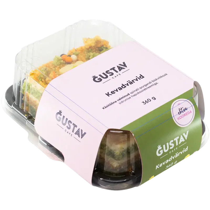 Kevadvärvid kook, GUSTAV, 360 g