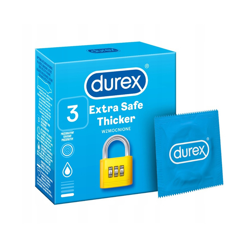 Kondoomid Durex Extra Safe 3tk