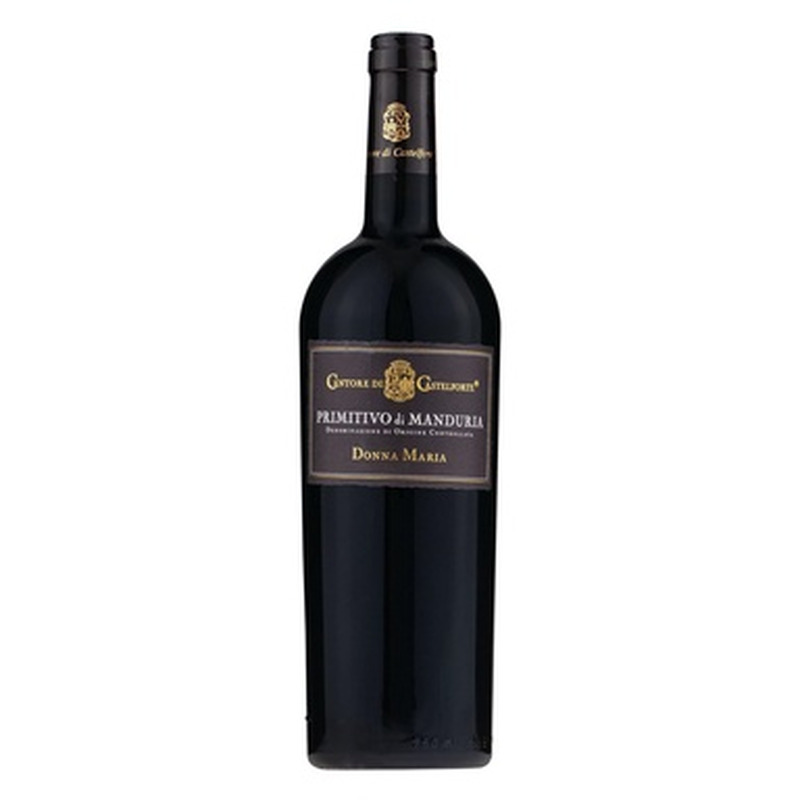 CANTORE Di CASTELFORTE Primitivo Donna Maria 14% 75cl (punane