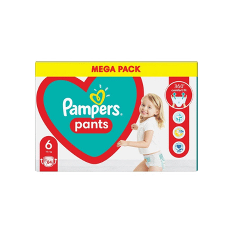 Püksmähkmed PAMPERS MP S6 15+ kg 84tk