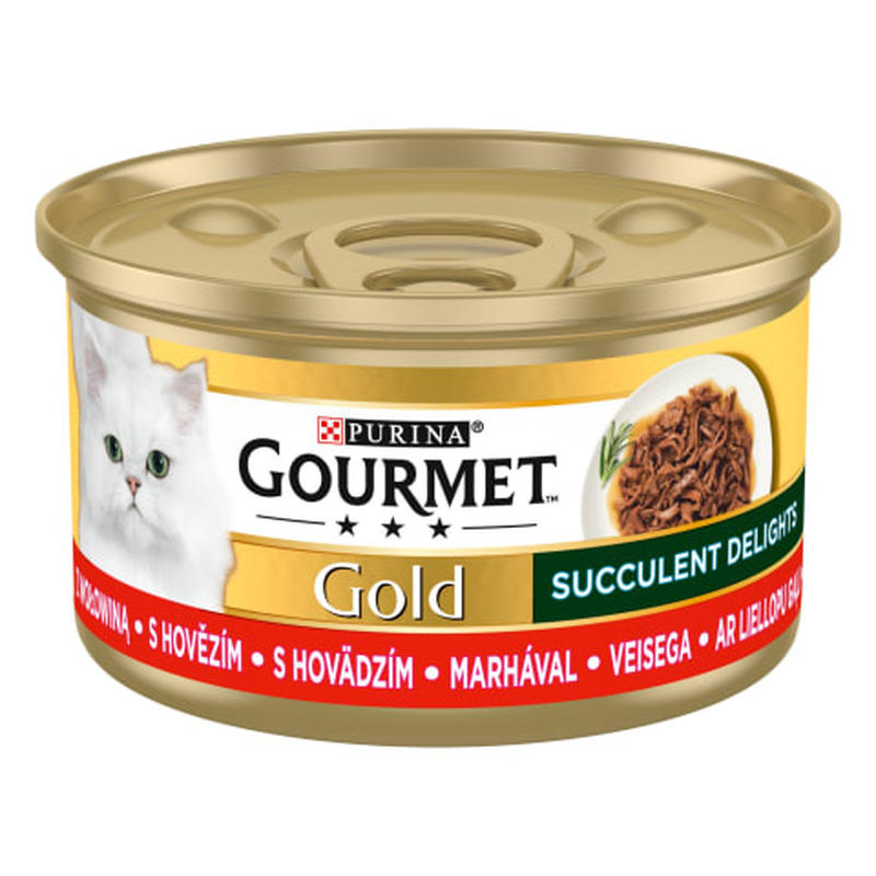 Kiisueine Gourmet Gold Succulent Delights veiselihaga 85g