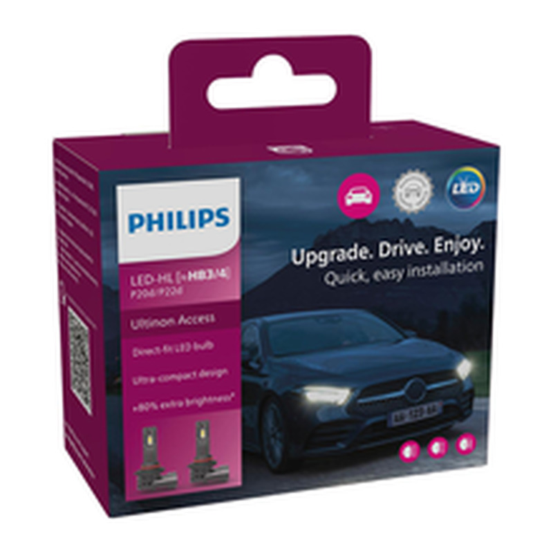 Esitule pirnid LED 2tk Philips HB3/4