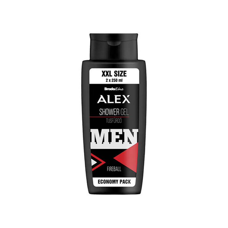 Dušigeel ja šampoon Alex XXL Fireball 500ml