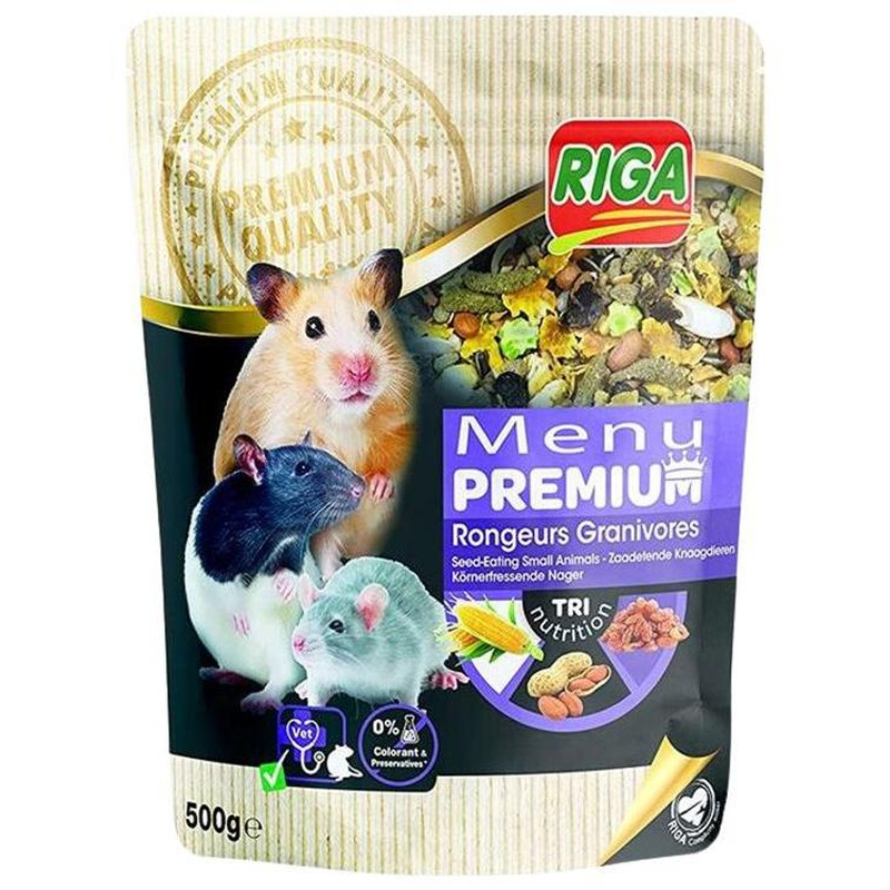 Premium sööt närilistele, RIGA, 500 g