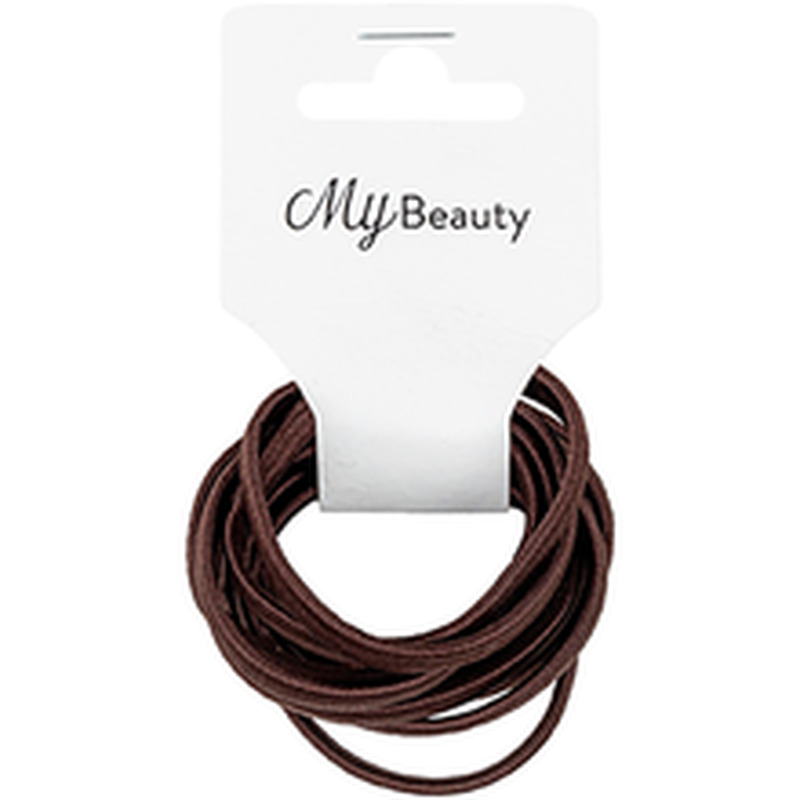 Juuksekumm pruun 10tk