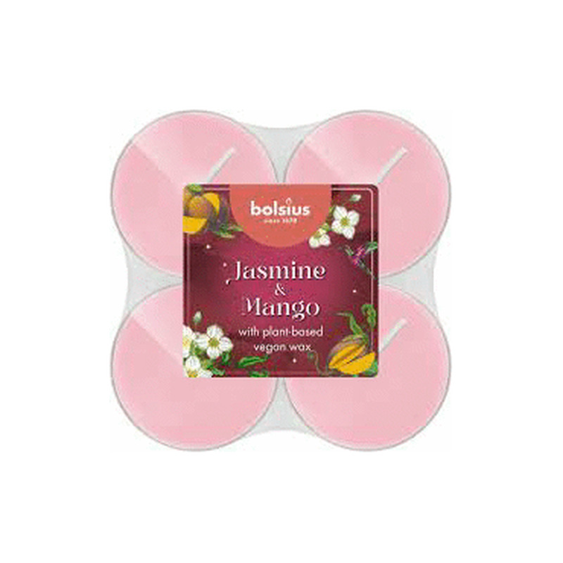 Teeküünlad Maxi Jasmine&Mango 8tk