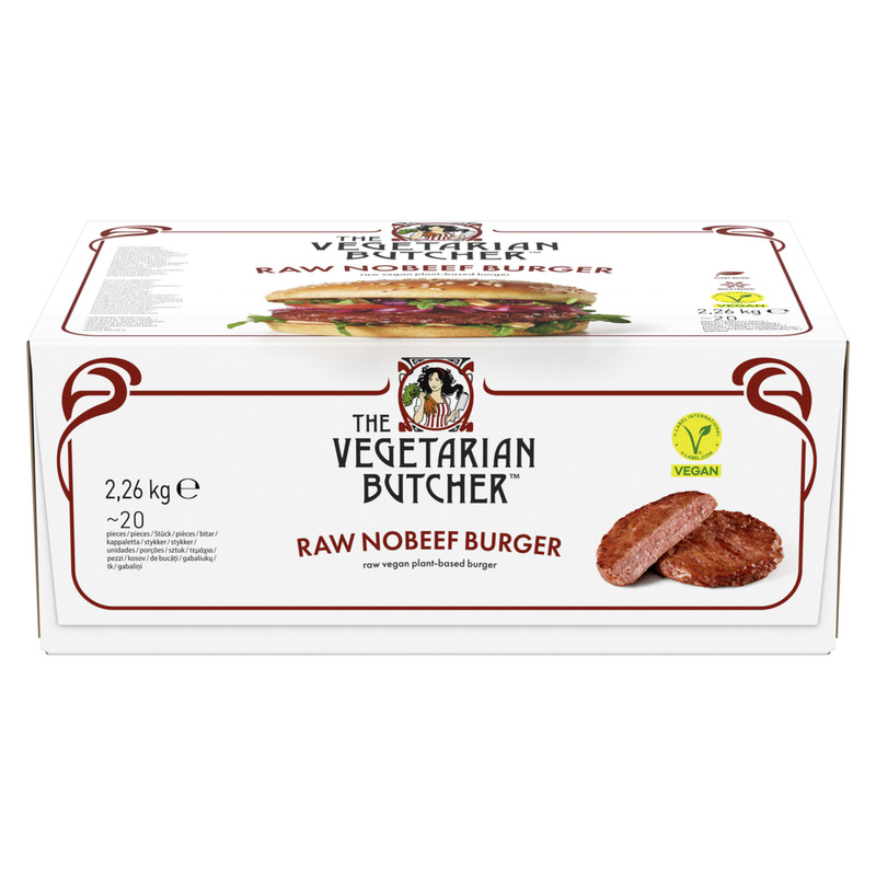 THE VEGETARIAN BUTCHER NoBeef burger 2,26kg(20x113g,külmut.)