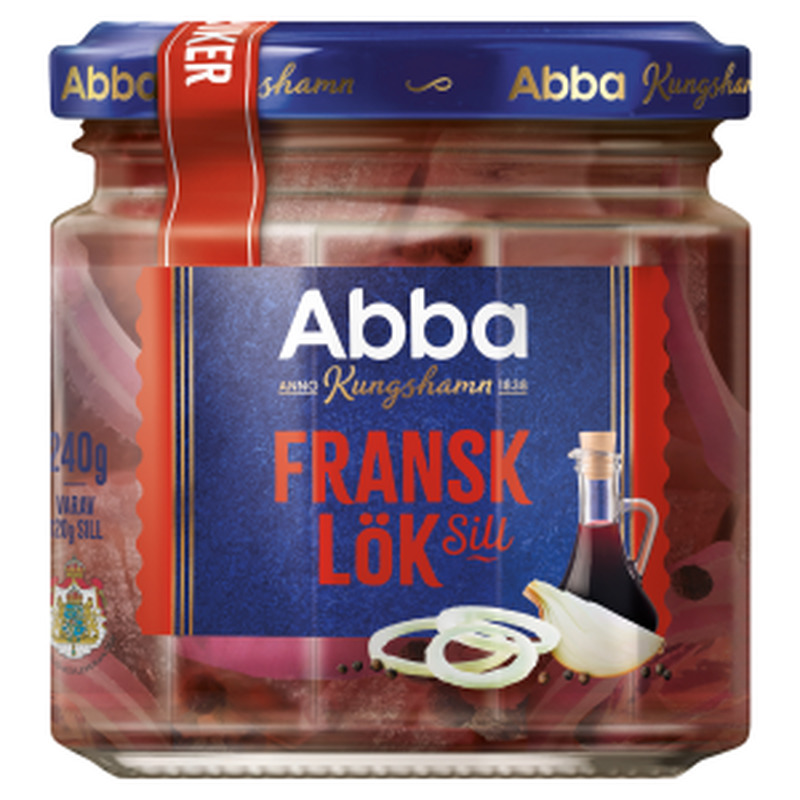 Abba heeringad Prantsuse sibula mar.240g