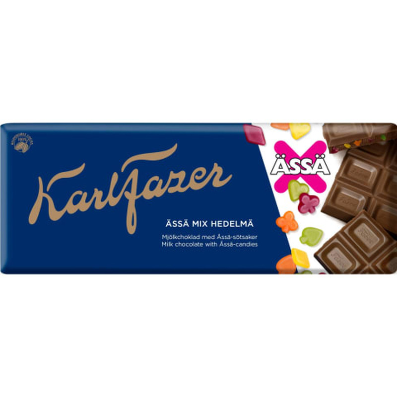 Piimašokolaad kummikommidega Karl Fazer 200g