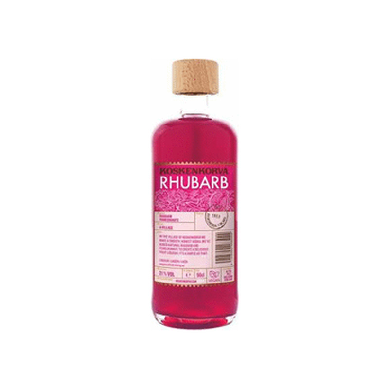 Liköör KOSKENKORVA Rhubarb 21% 500ml