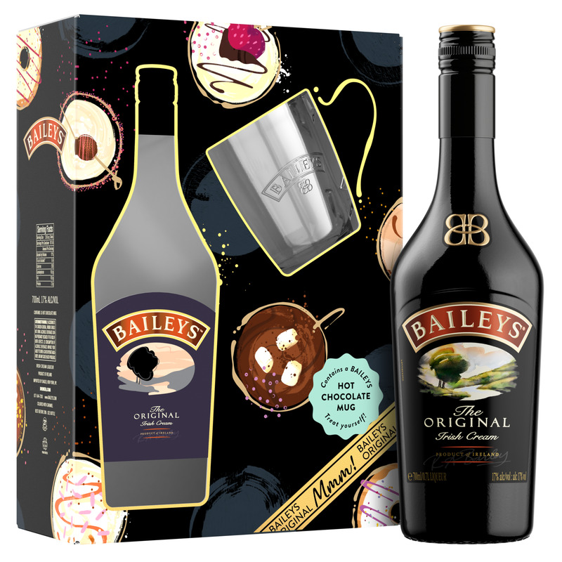 BAILEYS Irish Cream 17% 70cl +kohvitops(karbis)
