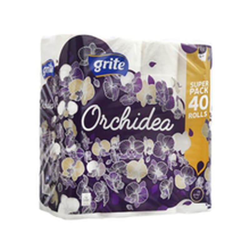 Tualettpaber Orchidea 40 rulli
