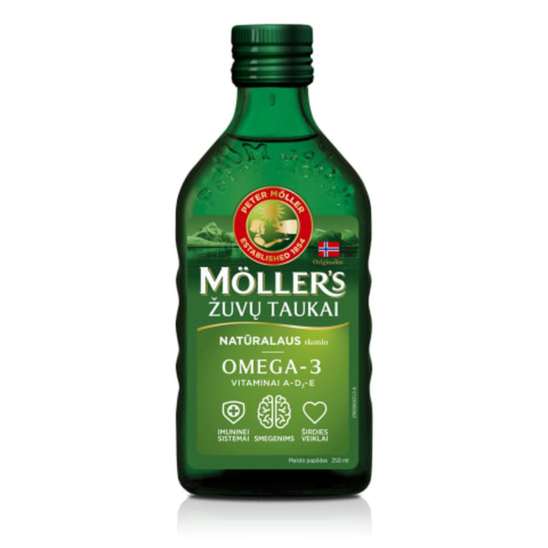 Kalamaksaõli Möller's 250ml. Toidulisand.