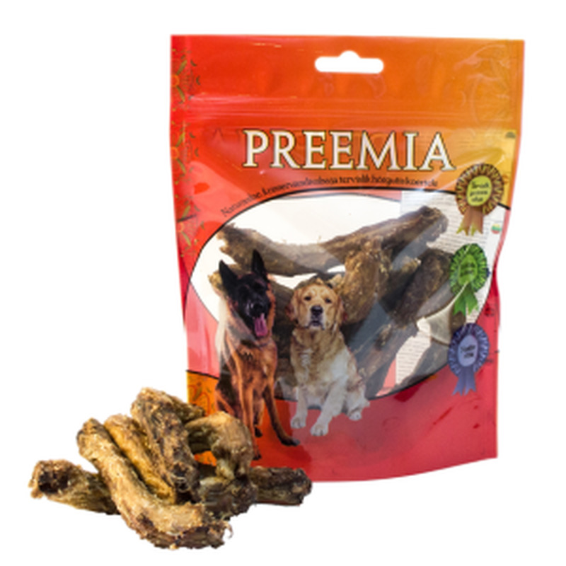 Loomatoit kuivatatud kanakael 15tk, PREEMIA, 100g