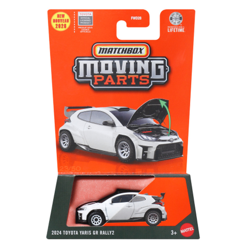 Muedelautod Matchbox 1:64 liikuvate osadega, värv ja kujundus võivad erineda