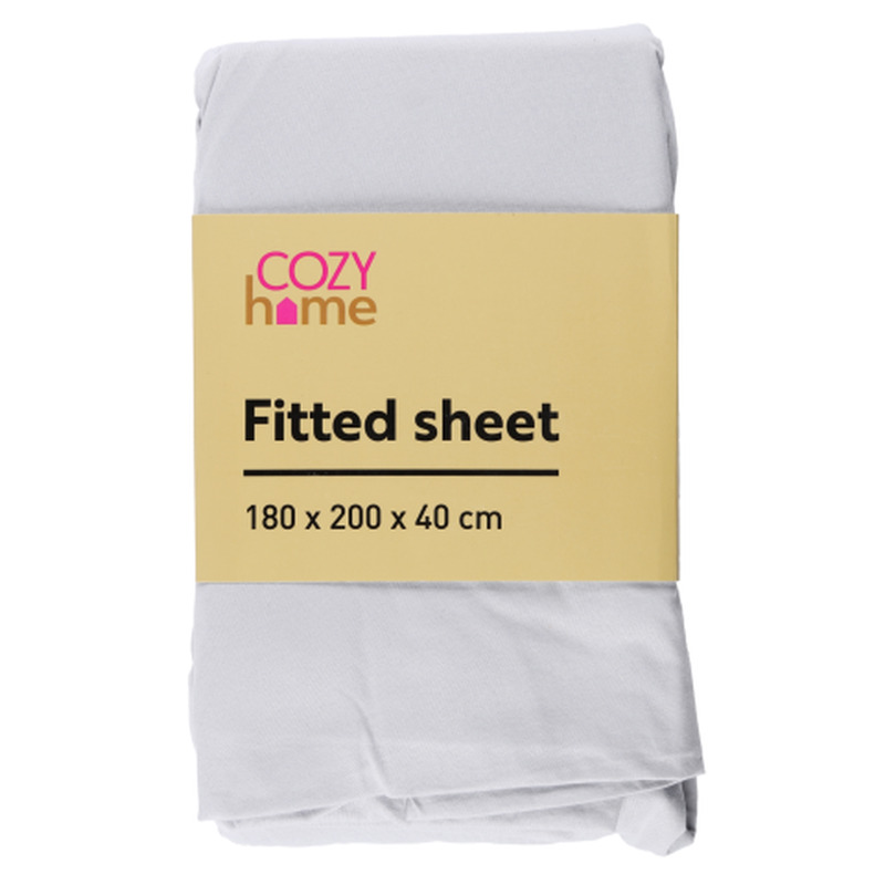 Kummiga voodilina Cozy home 180x200x40cm SS25