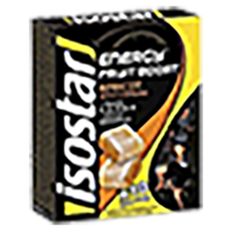 Isostar Aprikoosimaitselised energiarikkad marmelaadikommid kofeiiniga(10x10g)