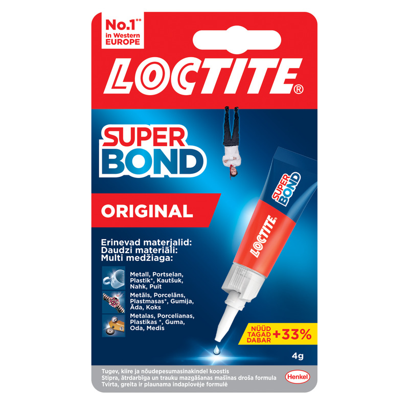 KAST 12 tk! Super Bond 4g