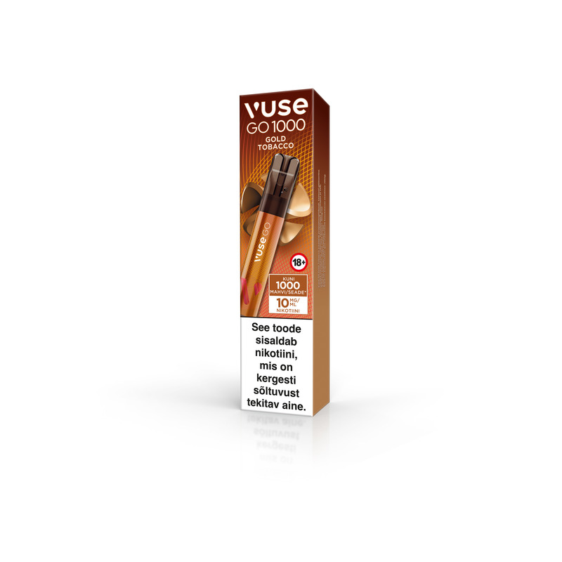 VUSE Go E-sigaret Gold Tobacco 10mg