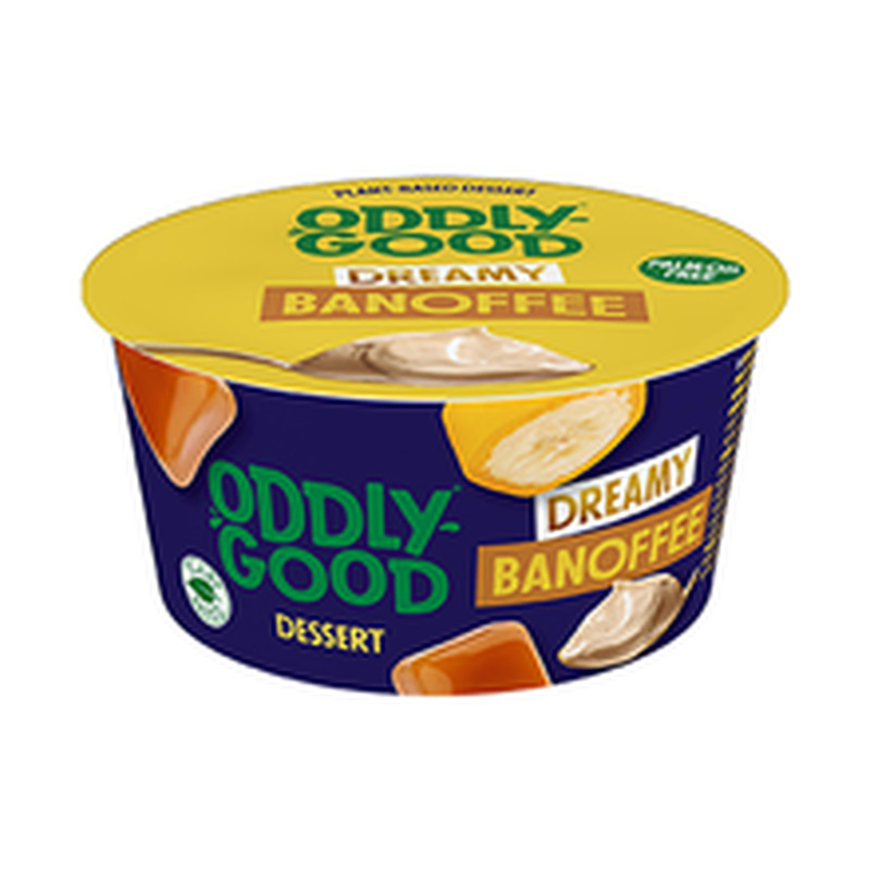 Oddlygood Dreamy Banoffee kaeradessert 130g gluteenivaba