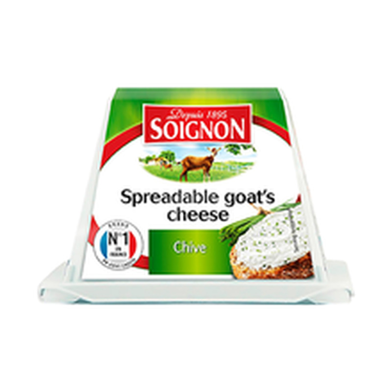 Soignon Määritav kitsejuust murulauguga 150g