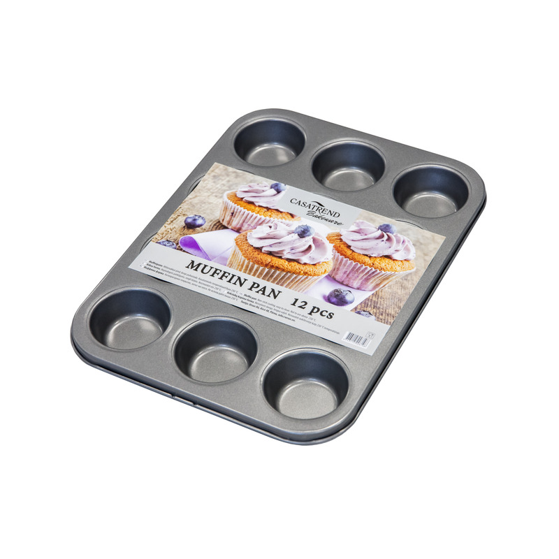 Muffinpann 12tk, CASATREND, 1 tk