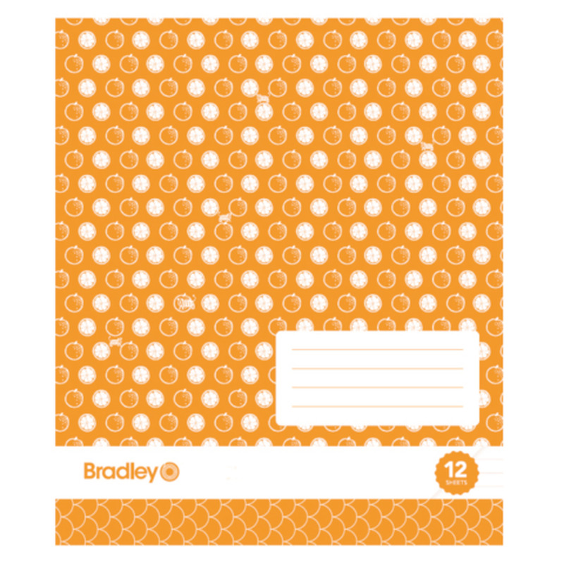 Vihik Bradley 12 lehte 16 joonega