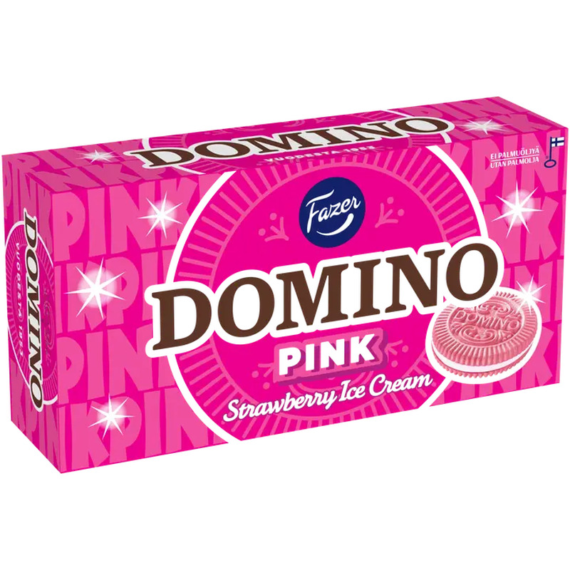 Fazer Domino Pink 350 g