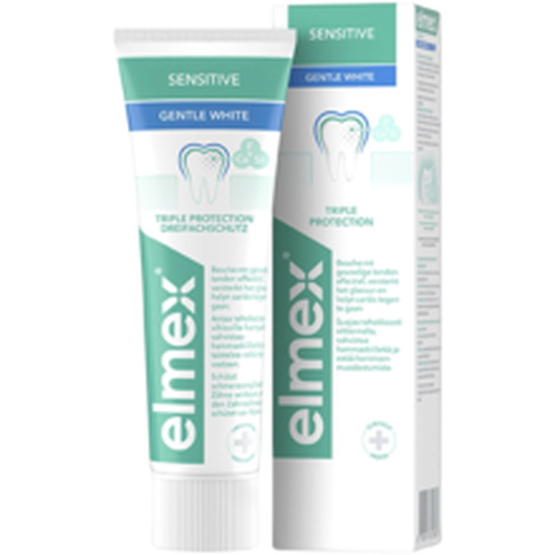 Hambapasta gentle white sensitive 75ml