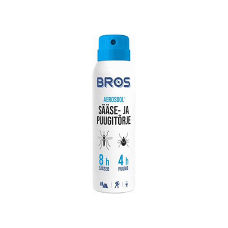 Sääse-ja puugitõrjevahend BROS 90ml aer.