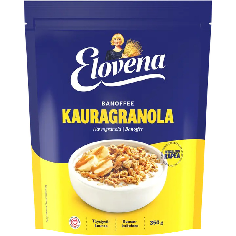 Elovena banoffee kaerahelbegranola 350g